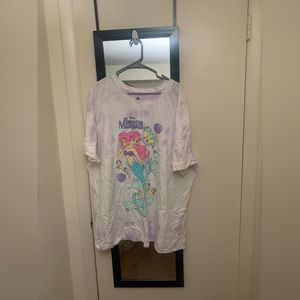 Little Mermaid Tie-Dye Shirt